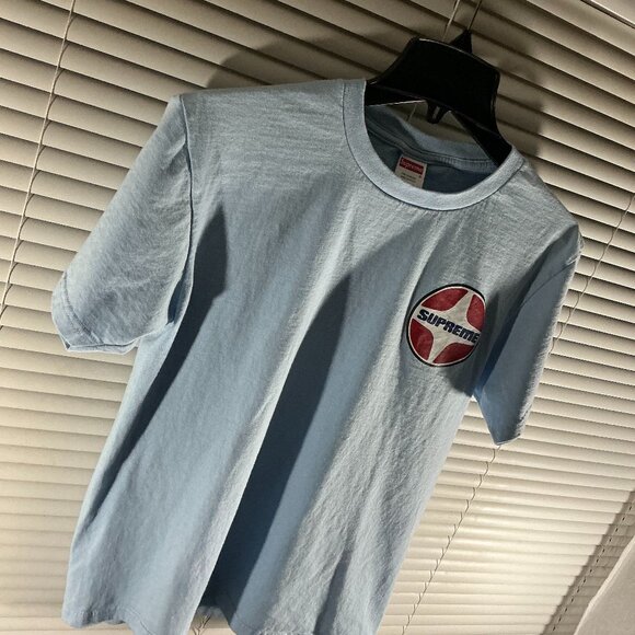 Light blue Supreme x Hysteric Glamour tee - Picture 3 of 4
